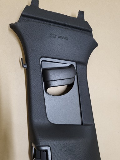 cover side SLUPKA B left central grid air conditioning devices VOLVO XC60 II black