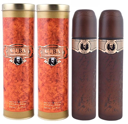 cuba cuba gold woda toaletowa 100 ml   zestaw  