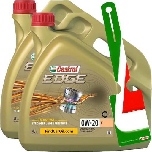 CASTROL EDGE TITANIUM V C5 0W-20 8L VOLVO VCC