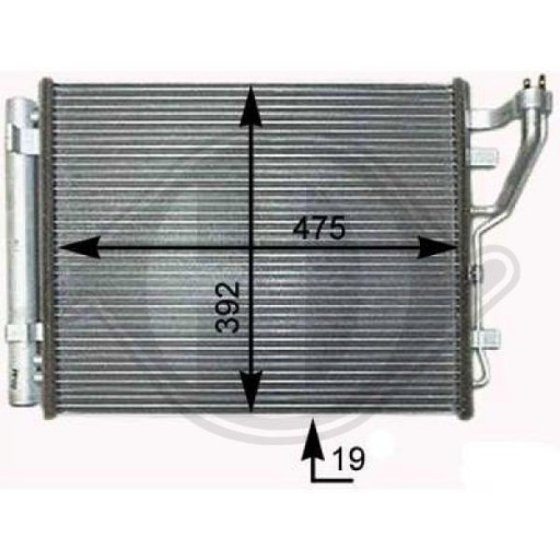 8683505 - Радиатор для hyundai i30 седан/универсал 10-12