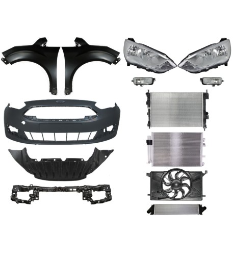 1607 - Ford C-Max 10-14 Ремень бампера крыло