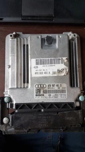 Контроллер блока управления двигателем audi a6 s6 c6 4f 4f0910401a
