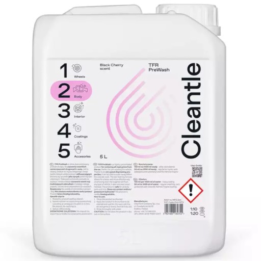 Cleantle Traffic Film Remover 5L-попереднє прання