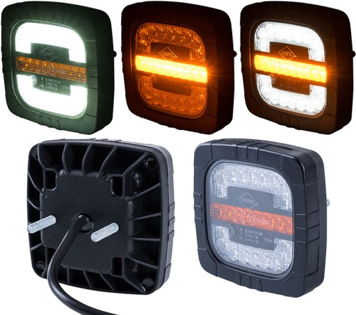 2802 - Передняя комбинированная лампа ROCA с направлением 2 шт.