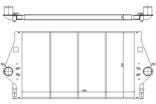 96779 - ИНТЕРКУЛЕР NISSENS RENAULT ESPACE IV 2.2 DCI (JK0