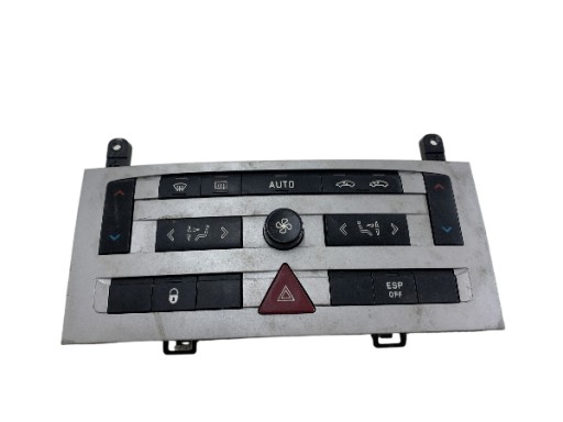 PEUGEOT 407 control panel of the air conditioning 96573322YP