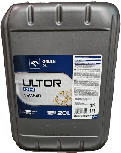 Orlen Ultor CG-4 15W40 20л
