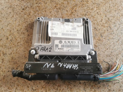 Контролер комп'ютера двигуна vw oe 2.0 tdi 03l906018hj