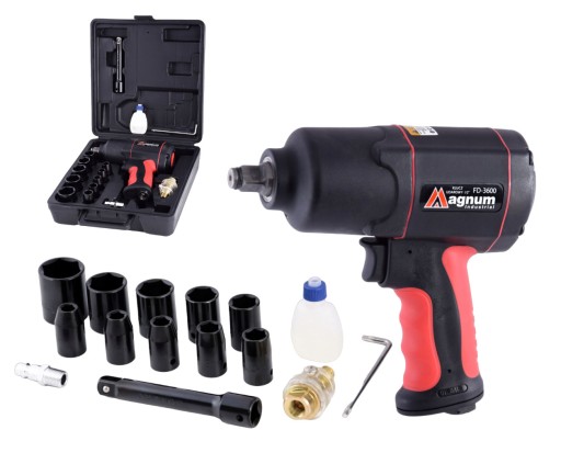 ПНЕВМАТИЧЕСКИЙ УДАРНЫЙ КЛЮЧ 1620 Нм, ГОЛОВКА 1/2