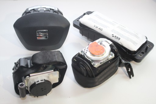 SEAT LEON III 5F0-ПОДУШКА БЕЗОПАСНОСТИ РЕМНИ ПЕРЕДНИЕ