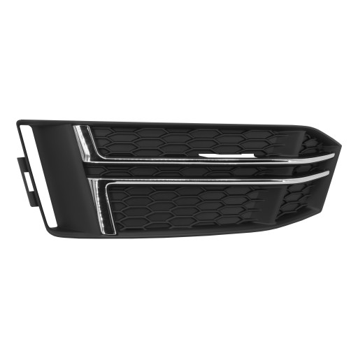 TC-B9-S-004L - AUDI A4 B9 решетка радиатора крышка бампера левая