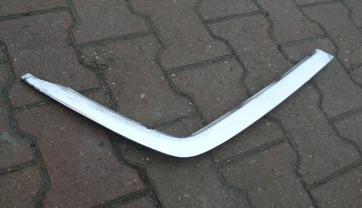 91-94 - Накладка бампера хром передня права MERCEDES W140