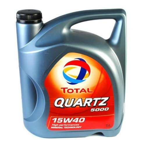 МАСЛО 15W-40 TOTAL QUARTZ 5000 5L