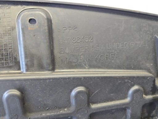 OPEL MOKKA lower cover below engine 94786462