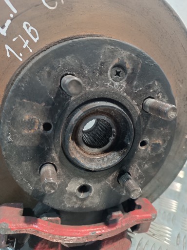 swing caliper left front HONDA CIVIC VII 1.7B