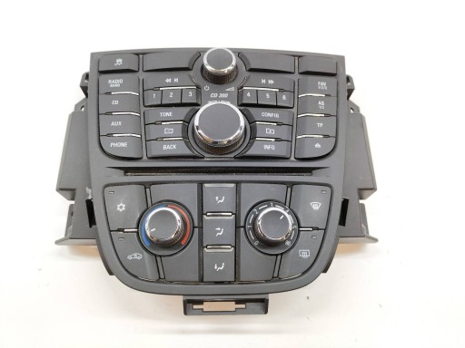 panneau contrôle radio alimentation d'air 13360090 13435154 Opel Astra IV J