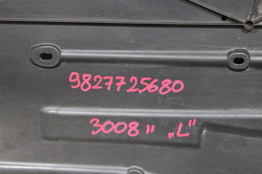 abdeckung Blende Abdeckung Unterfahrschutz links PEUGEOT 3008 II 2 GT-LINE 9827725680