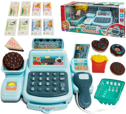 Касовий сканер на батарейках, світловий звук