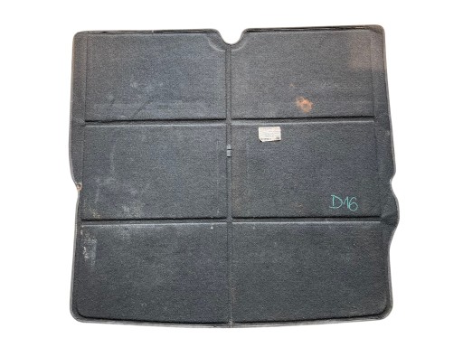 OPEL ZAFIRA A carpet MATA mats boot 09104555 D16
