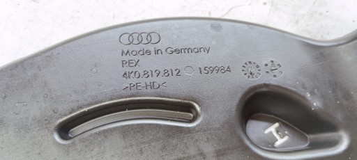 drain POWIETRZNY TUNEL right AUDI A6 C8 4K0819812