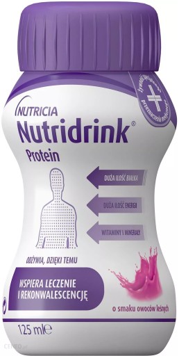 NUTRIDRINK PROTEIN LESNÉ OVOCIE 4X125 ML