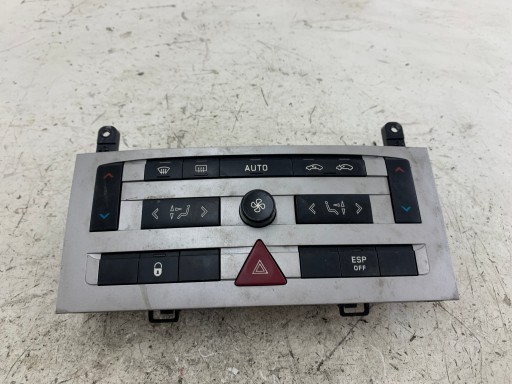 PEUGEOT 407 control panel of the air conditioning 96573322YP