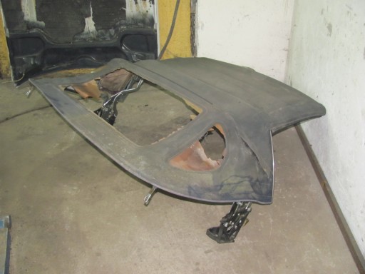 Mercedes R129 SL Мягкая тканевая крыша Softop До рестайлинга Повреждена