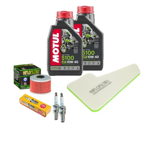 HF112 - Фільтр масляний для свічок запалювання HONDA XR 650 00-07 Motul 5100 10w40 NGK