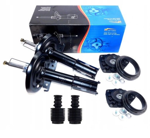 4005149 - Передние амортизаторы + опорные подушки бампера renault megane 3 iii