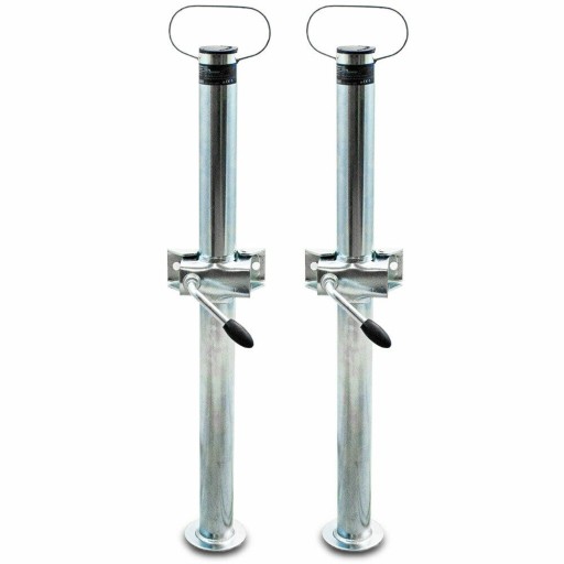 Трубчаста опора з кришкою для причепа евакуатора 1000 кг