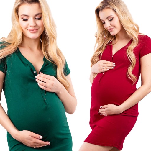 Сорочечка Formommy M для годування, бавовна, короткий рукав