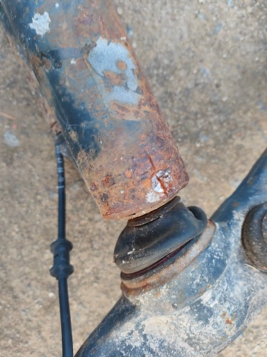 shock absorber front MERCEDES-Benz KLASA S W220 lift front