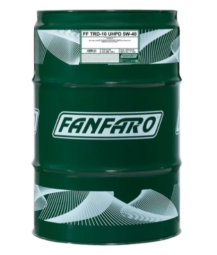 Масло моторное TRD-10 5W40 208L FANFARO MB MTU MAN M 3277 RENAULT RLD-2