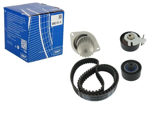 SKF ВОДЯНОЙ НАСОС + КОМПЛЕКТ РЕМНЯ ГРМ VKMC 03256
