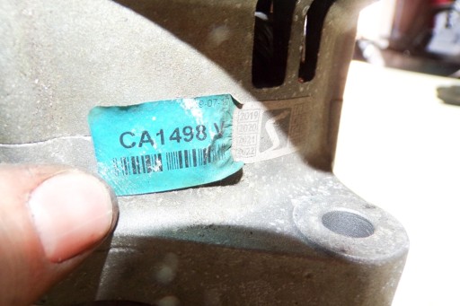 Генератор citroën c4 i (lc_) ca1498v 1.6l бензин 80kw 2007 р.в.