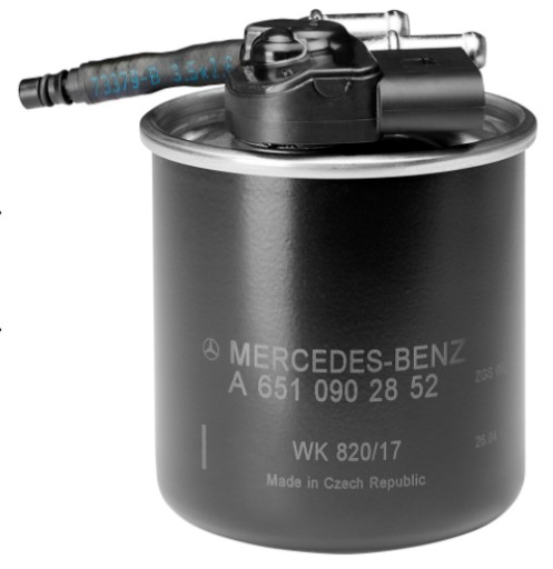 A6510902852 - Оригінальний паливний фільтр MERCEDES ASO W205 C250