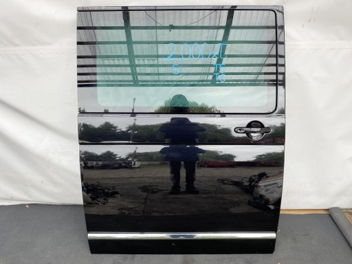 VW TRANSPORTER T5 T6 15- door SUWANE sliding side right Z window black,