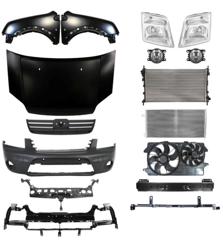 1548 - Ford Transit Tourneo Connect 09-13 Ремень бампера