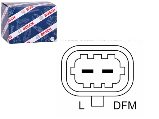 0 986 - Генератор бош 12в опель