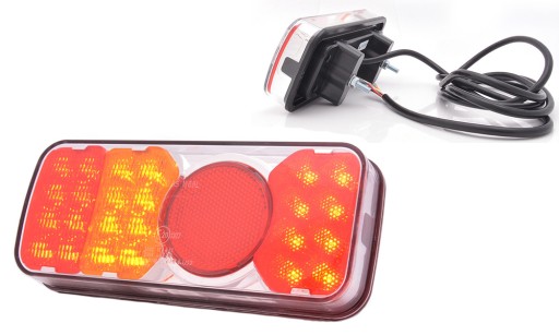 СВІТЛОДІОДНИЙ ЗАДНІЙ ЛІХТАР W66L 313KR ПРИЧЕПА