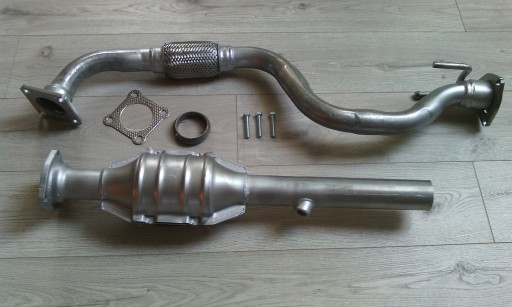 1J0.254.301S - VW GOLF IV 1.6 16V ГЛУШНИК ДЛЯ КАТАЛІТИЧНОГО НЕЙТРАЛІЗАТОРА + ТРУБА