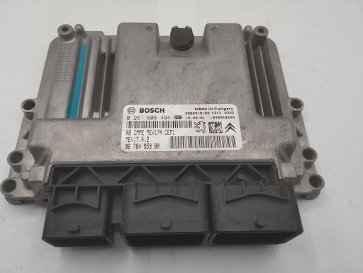 Модуль керування двигуном peugeot 208 9666319180