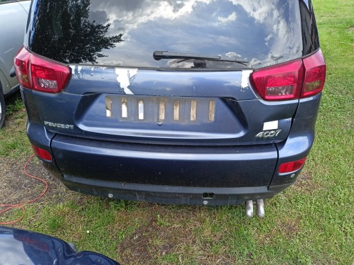 PEUGEOT 4007 trunk door BURTA bumper rear part rear