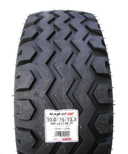 10.0 / 75-15.3 12PR KABAT СЕЛЬСКОХОЗЯЙСТВЕННАЯ ШИНА ПРИЦЕП