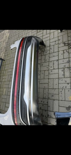 4 21+ - Задний бампер hyundai santa fe 2022 lift