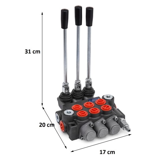 3way11 - 3-циліндровий гідравлічний клапан
