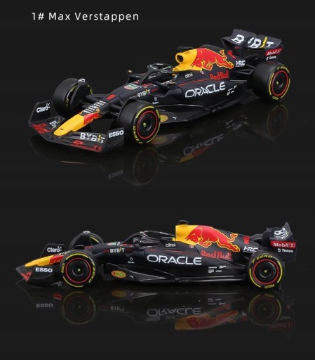 Bburago Red Bull RB18 F1#1 2022 Max Verstappen 1/43 Diecast Model Car 38061