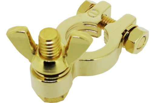 GBT-100PN - КЛЕММА ДЛЯ БАТАРЕИ ПАРА GBT - 100PN ПОЗОЛОЧЕННЫЙ