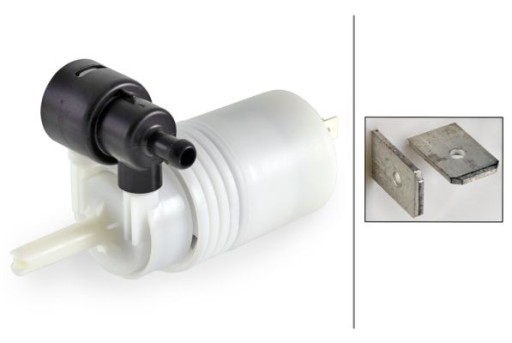 8TW 005 - HELLA насос омывателя лобового стекла