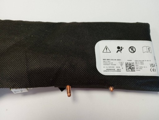 airbag air side seat PORSCHE CAYMAN 981 992880242M 992880241M